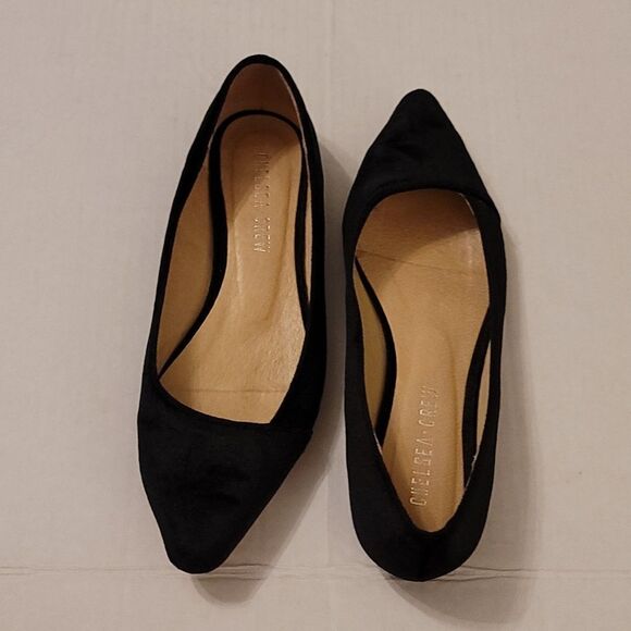 CHELSEA CREW POINTED TOE SLIP-ON WOMEN"S SUEDE FLAT - Picture 5 of 15